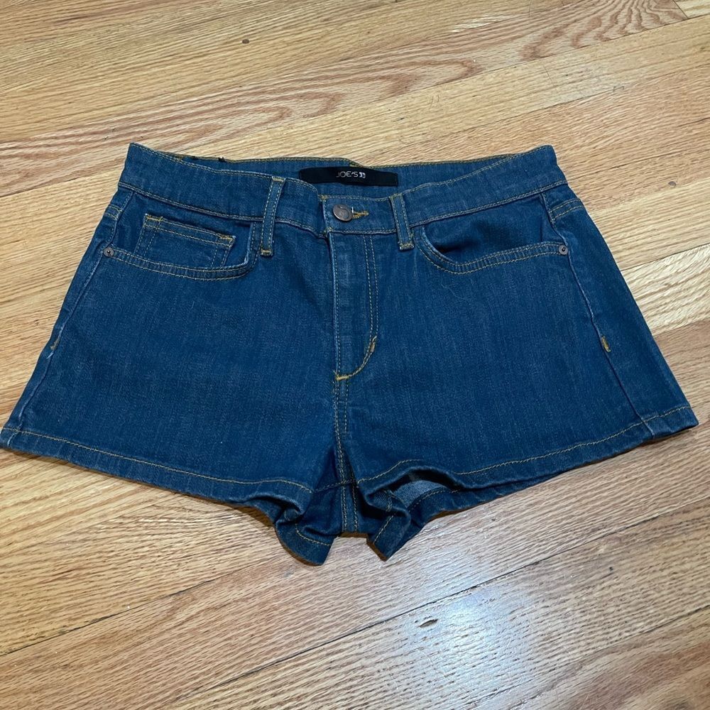Joe’s Jeans Blue Denim Dark Wash Shorts Size 27